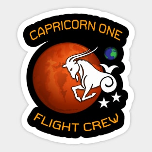 Official Capricorn One Fight Crew T-shirt Sticker